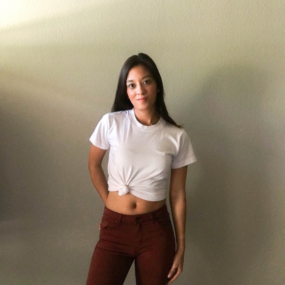 Tops - Plain White T-Shirt